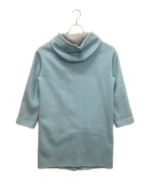 MACKINTOSH LONDON（マッキントッシュ ロンドン）MACKINTOSH LONDON (マッキントッシュ ロンドン) G5B12-841-22　フーデッドコート スカイブルー サイズ:40の古着・服飾アイテム