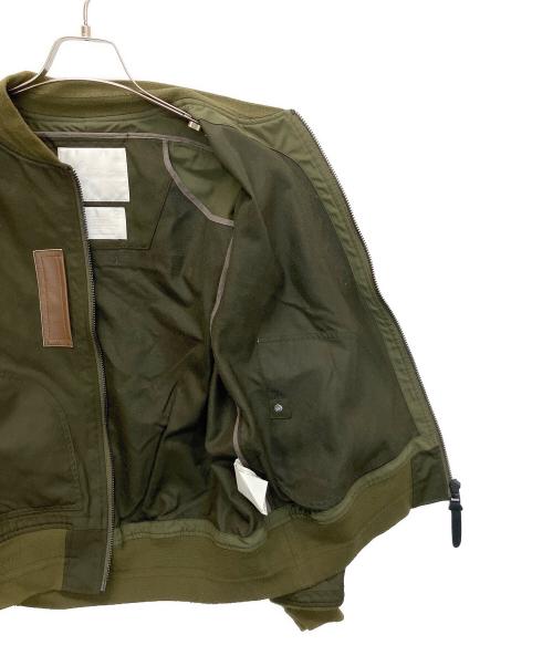 WHITE MOUNTAINEERING（ホワイトマウンテ二アニング）WHITE MOUNTAINEERING (ホワイトマウンテ二アニング) WM1771206 MA-1ジャケット カーキ サイズ:2の古着・服飾アイテム