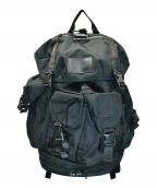 YOHJI YAMAMOTO×New Eraヨウジヤマモト×ニューエラ）の古着「4Pリュック　Utility 4 Pocket Pack」｜ブラック