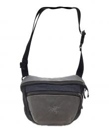 ARC'TERYX×BEAMS（アークテリクス×ビームス）の古着「ショルダーバッグ」｜ネイビー×グレー