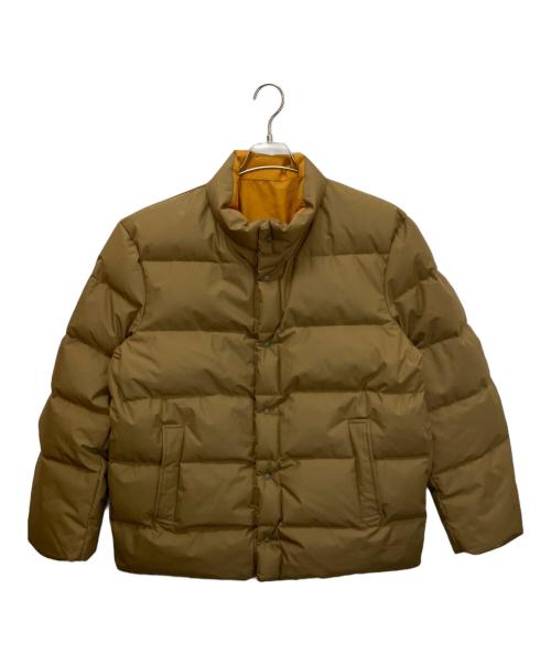 F/CE.（エフシーイー）F/CE. (エフシーイー) digawel (ディガウェル) リバーシブルダウンジャケット ベージュ×オレンジ サイズ:Lの古着・服飾アイテム