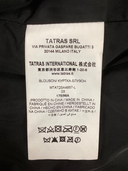 TATRAS（タトラス）TATRAS (タトラス) MTAT23A4857-L　スタンドカラー ボアブルゾン ブラック サイズ:3の古着・服飾アイテム