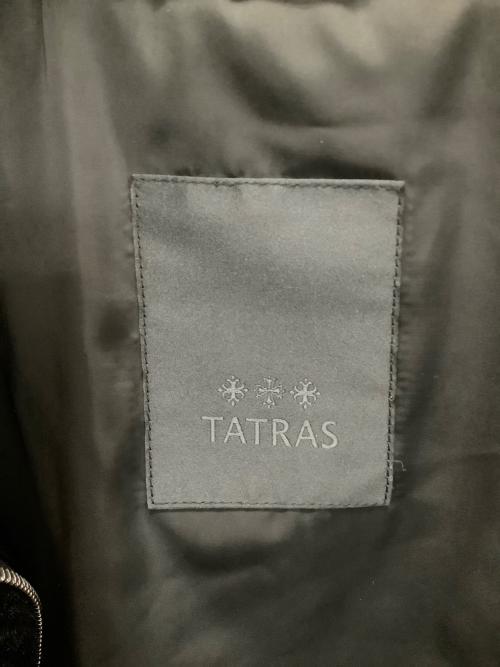 TATRAS（タトラス）TATRAS (タトラス) MTAT23A4857-L　スタンドカラー ボアブルゾン ブラック サイズ:3の古着・服飾アイテム