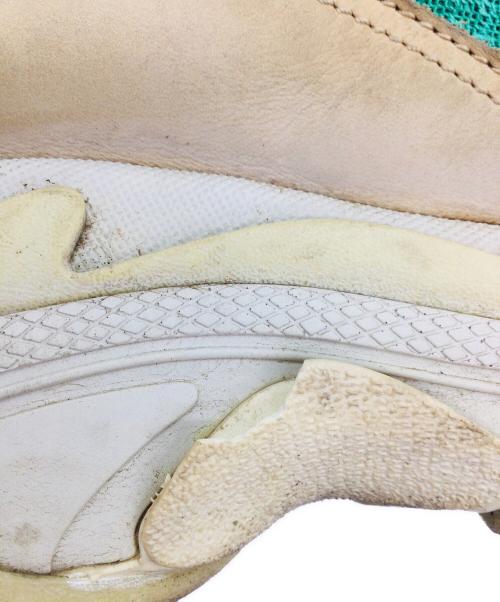 BALENCIAGA（バレンシアガ）BALENCIAGA (バレンシアガ) TRIPLE S ブラウン×グリーン×イエロー サイズ:UK9、EUR43、USA10、JP28.5の古着・服飾アイテム