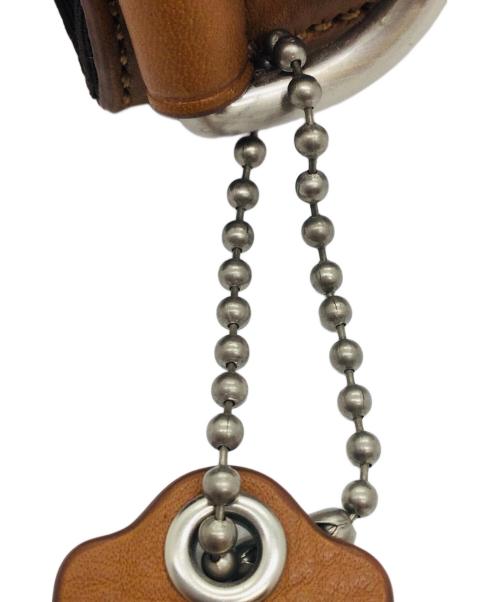 COACH（コーチ）COACH (コーチ) ショルダーバッグ ブラウン×ネイビーの古着・服飾アイテム