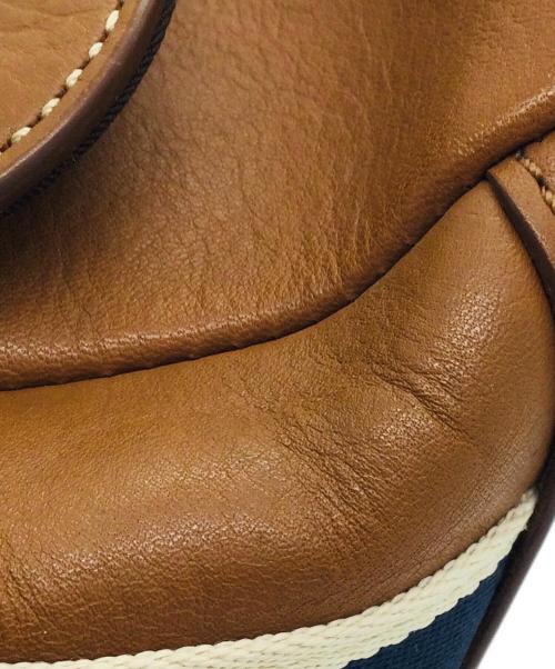 COACH（コーチ）COACH (コーチ) ショルダーバッグ ブラウン×ネイビーの古着・服飾アイテム