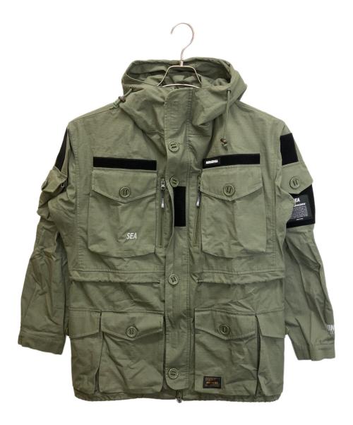 WIND AND SEA（ウィンダンシー）WIND AND SEA (ウィンダンシー) タクティカルジャケット カーキ サイズ:Mの古着・服飾アイテム