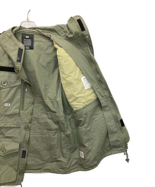 WIND AND SEA（ウィンダンシー）WIND AND SEA (ウィンダンシー) タクティカルジャケット カーキ サイズ:Mの古着・服飾アイテム