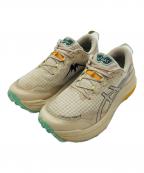 asicsアシックス）の古着「Trabuco Max 3」｜ベージュ