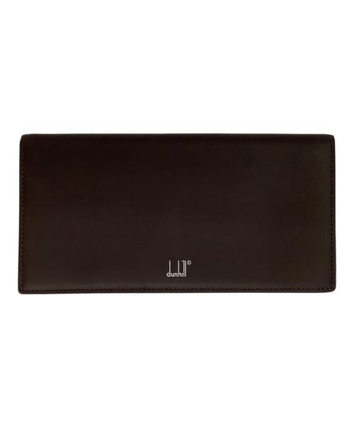 dunhill（ダンヒル）dunhill (ダンヒル) 長財布 ダークブラウンの古着・服飾アイテム