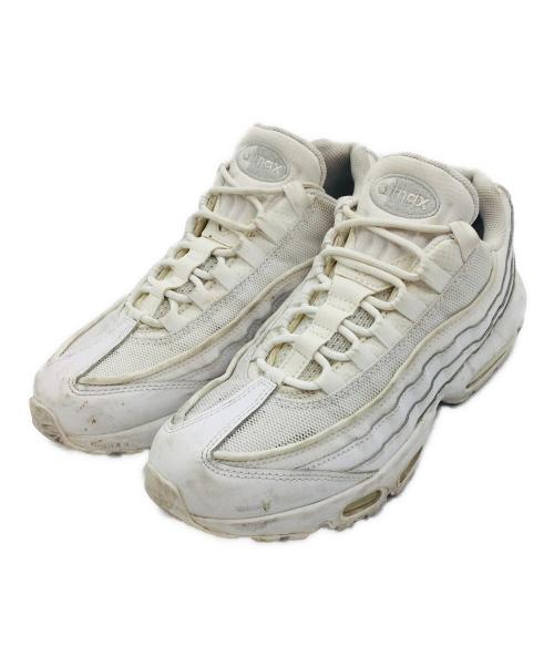 NIKE（ナイキ）NIKE (ナイキ) Air Max 95 Essential ホワイト サイズ:US8.5、UK7.5、EUR42、cm26.5、BR40、CN265(2.5)の古着・服飾アイテム