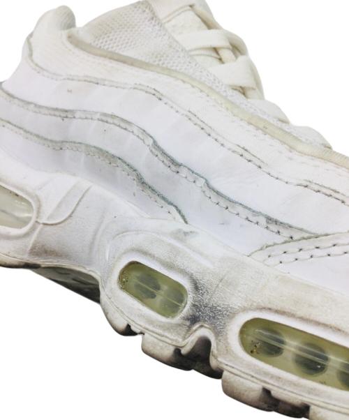 NIKE（ナイキ）NIKE (ナイキ) Air Max 95 Essential ホワイト サイズ:US8.5、UK7.5、EUR42、cm26.5、BR40、CN265(2.5)の古着・服飾アイテム
