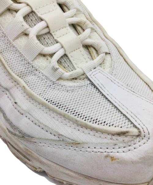 NIKE（ナイキ）NIKE (ナイキ) Air Max 95 Essential ホワイト サイズ:US8.5、UK7.5、EUR42、cm26.5、BR40、CN265(2.5)の古着・服飾アイテム