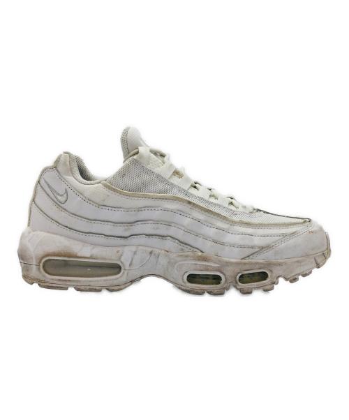 NIKE（ナイキ）NIKE (ナイキ) Air Max 95 Essential ホワイト サイズ:US8.5、UK7.5、EUR42、cm26.5、BR40、CN265(2.5)の古着・服飾アイテム