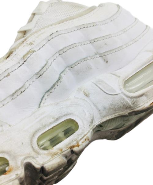 NIKE（ナイキ）NIKE (ナイキ) Air Max 95 Essential ホワイト サイズ:US8.5、UK7.5、EUR42、cm26.5、BR40、CN265(2.5)の古着・服飾アイテム