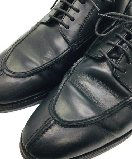 MEERMIN（メルミン）MEERMIN (メルミン) Uチップシューズ ブラック サイズ:7 1/2の古着・服飾アイテム