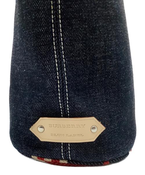 BURBERRY BLUE LABEL（バーバリー ブルー レーベル）BURBERRY BLUE LABEL (バーバリー ブルー レーベル) ハンドバッグ ネイビーの古着・服飾アイテム