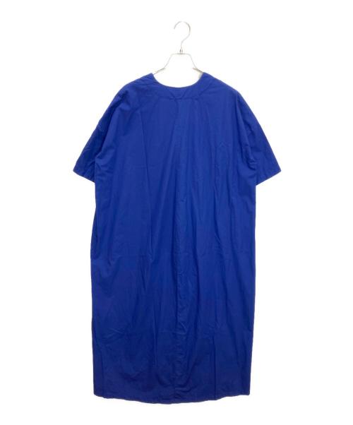 mizuiro-ind（ミズイロインド）mizuiro-ind (ミズイロインド) 半袖ワンピース ネイビー サイズ:記載無しの古着・服飾アイテム