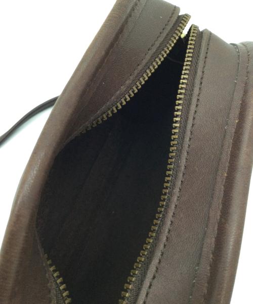 COACH（コーチ）COACH (コーチ) レザーショルダーバッグ ダークブラウンの古着・服飾アイテム