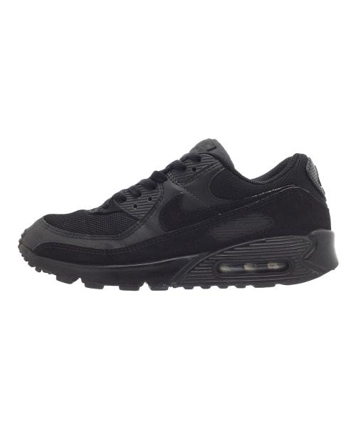 NIKE（ナイキ）NIKE (ナイキ) AIR MAX 90 ブラック サイズ:US9.5、UK8.5、EUR43、cm27.5、BR41、CN275（2.5）の古着・服飾アイテム