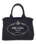 PRADA（プラダ）の古着「トートバッグ」｜ブラック×ホワイト