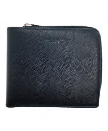 Saint Laurent Paris（サンローランパリ）の古着「2つ折り財布」｜ブラック