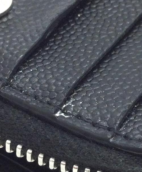 Saint Laurent Paris（サンローランパリ）Saint Laurent Paris (サンローランパリ) 2つ折り財布 ブラックの古着・服飾アイテム