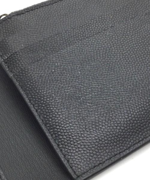 Saint Laurent Paris（サンローランパリ）Saint Laurent Paris (サンローランパリ) 2つ折り財布 ブラックの古着・服飾アイテム