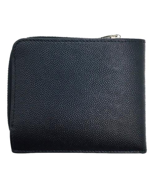 Saint Laurent Paris（サンローランパリ）Saint Laurent Paris (サンローランパリ) 2つ折り財布 ブラックの古着・服飾アイテム