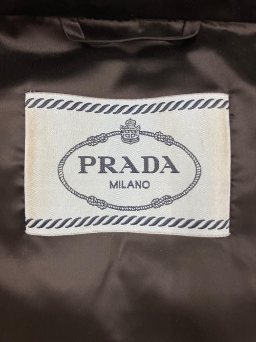 PRADA（プラダ）PRADA (プラダ) 290984 ダウンジャケット ブラック サイズ:42の古着・服飾アイテム