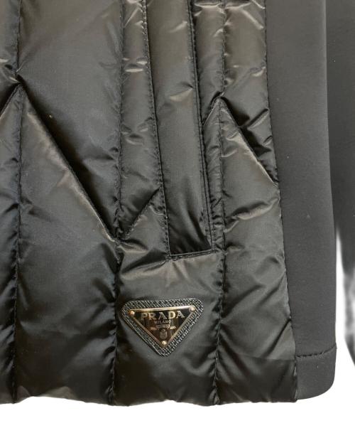 PRADA（プラダ）PRADA (プラダ) 290984 ダウンジャケット ブラック サイズ:42の古着・服飾アイテム