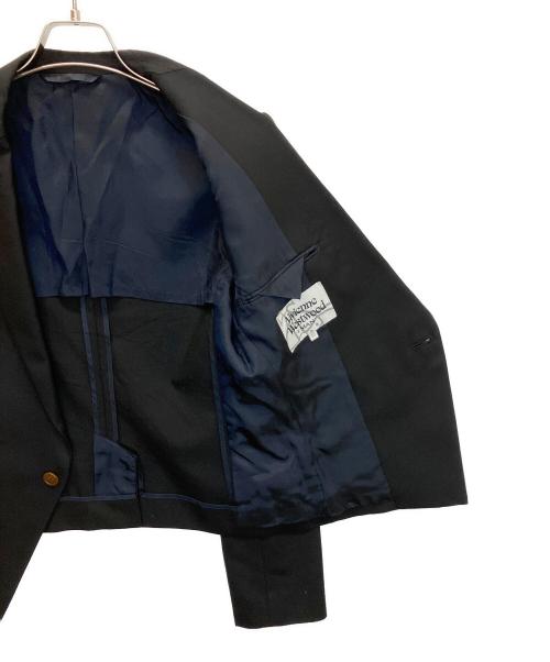 Vivienne Westwood（ヴィヴィアンウエストウッド）Vivienne Westwood (ヴィヴィアンウエストウッド) 4745-1401　テーラードジャケット ブラック サイズ:46の古着・服飾アイテム