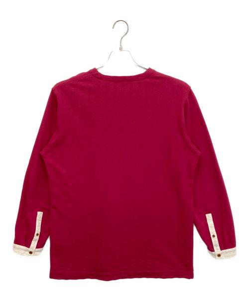 PAUL SMITH（ポールスミス）PAUL SMITH (ポールスミス) 長袖カットソー パープル サイズ:Lの古着・服飾アイテム