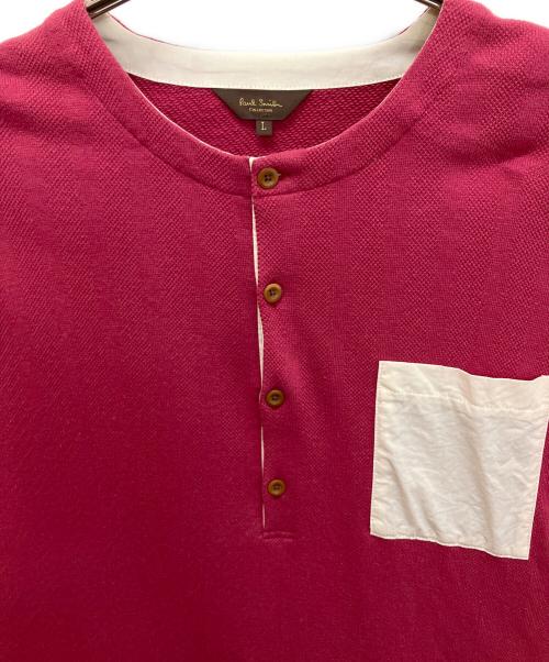 PAUL SMITH（ポールスミス）PAUL SMITH (ポールスミス) 長袖カットソー パープル サイズ:Lの古着・服飾アイテム