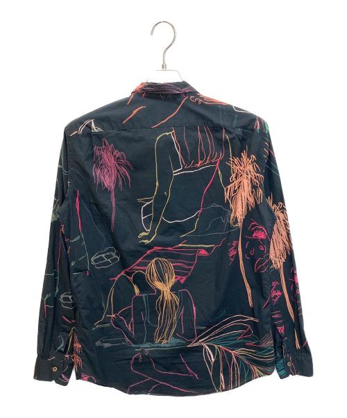 PAUL SMITH（ポールスミス）PAUL SMITH (ポールスミス) 長袖シャツ ブラック サイズ:Lの古着・服飾アイテム