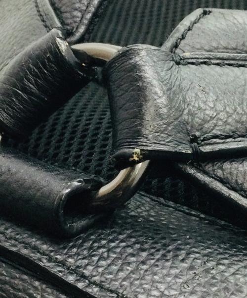 COACH（コーチ）COACH (コーチ) リュック ブラック×ブラウンの古着・服飾アイテム