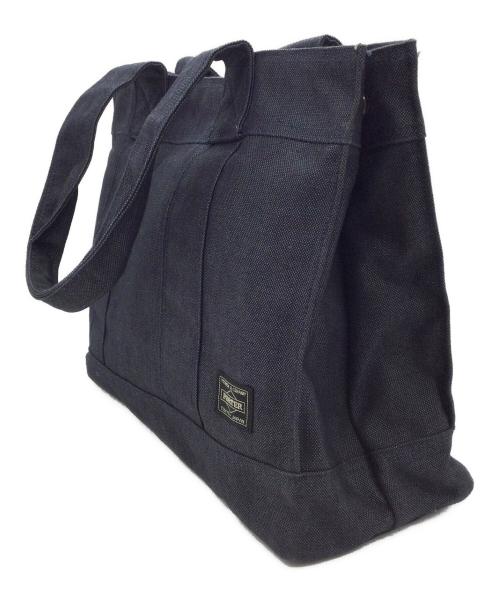 PORTER（ポーター）PORTER (ポーター) トートバッグ ネイビーの古着・服飾アイテム