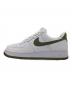 NIKE (ナイキ) AIR FORCE 1 '07 ホワイト×グリーン サイズ:US9.5、UK8.5、EUR43、cm27.5、BR41、CN275（2.5）：9000円