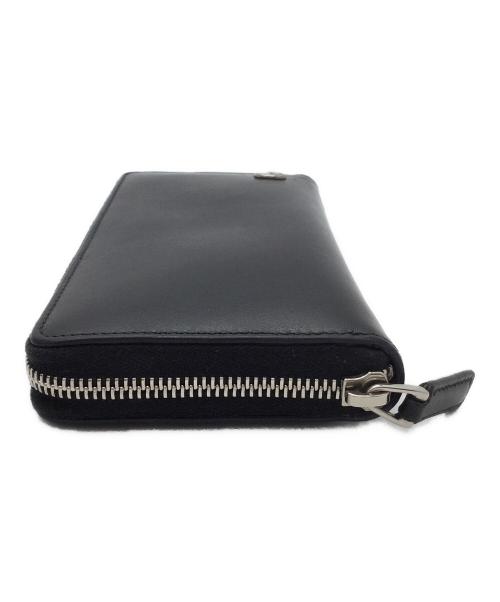 GUCCI（グッチ）GUCCI (グッチ) ラウンドファスナー財布 ブラックの古着・服飾アイテム