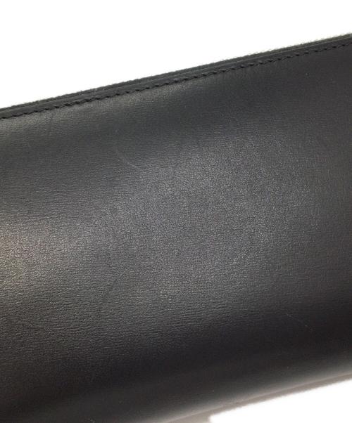 GUCCI（グッチ）GUCCI (グッチ) ラウンドファスナー財布 ブラックの古着・服飾アイテム