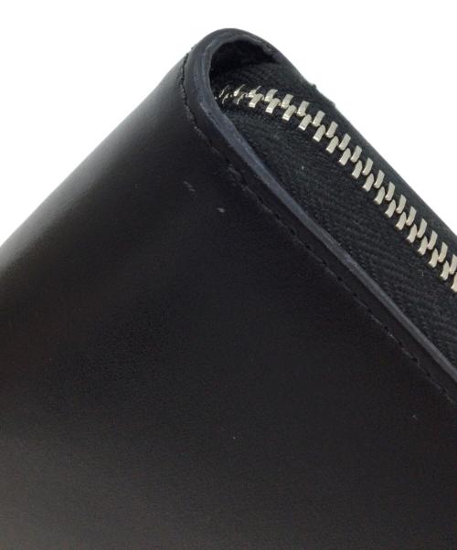 GUCCI（グッチ）GUCCI (グッチ) ラウンドファスナー財布 ブラックの古着・服飾アイテム