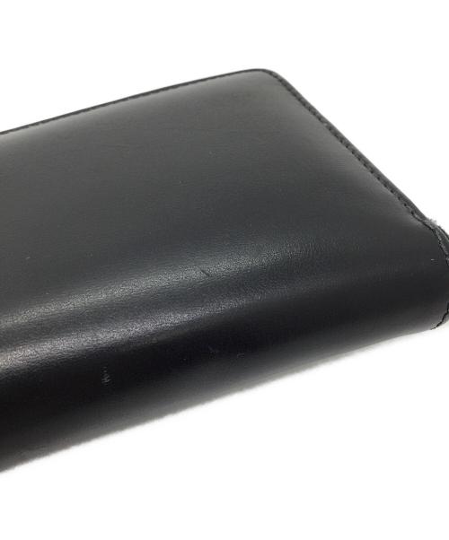 GUCCI（グッチ）GUCCI (グッチ) ラウンドファスナー財布 ブラックの古着・服飾アイテム