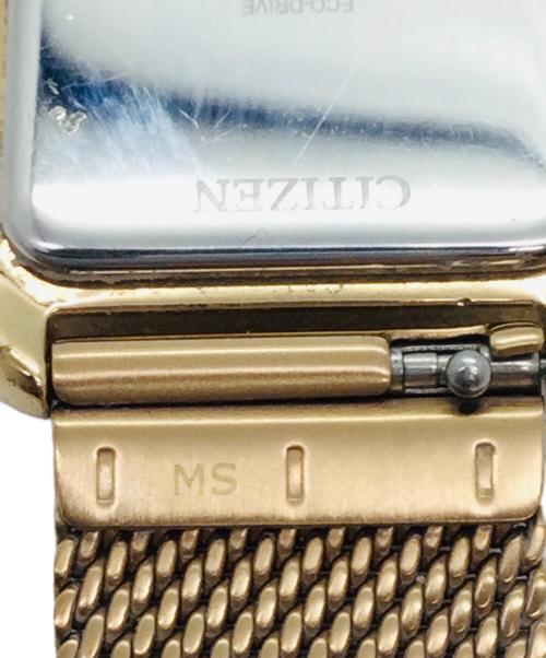 CITIZEN（シチズン）CITIZEN (シチズン) スクエア コレクション エコドライブ 腕時計の古着・服飾アイテム