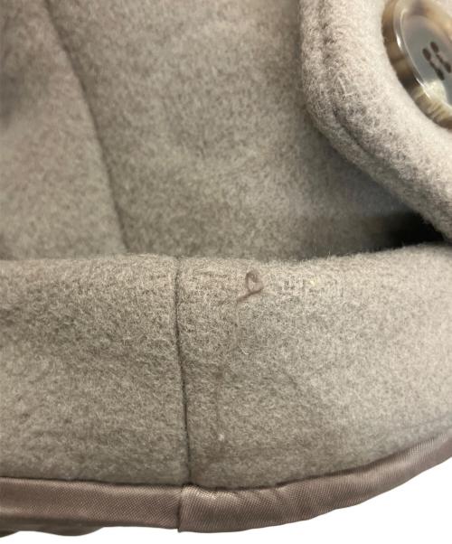 FRAY ID（フレイ アイディー）FRAY ID (フレイ アイディー) FWFC214028　スタンドカラーダブルコート ベージュの古着・服飾アイテム