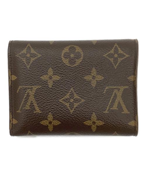 LOUIS VUITTON（ルイ ヴィトン）LOUIS VUITTON (ルイ ヴィトン) ポルトフォイユ・ヴィクトリーヌ ブラウン×ピンクの古着・服飾アイテム