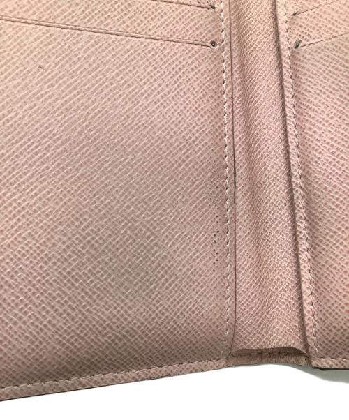 LOUIS VUITTON（ルイ ヴィトン）LOUIS VUITTON (ルイ ヴィトン) ポルトフォイユ・ヴィクトリーヌ ブラウン×ピンクの古着・服飾アイテム