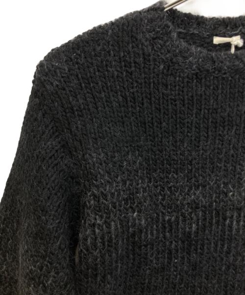 LIDnM（リドム）LIDnM (リドム) lm23aw0956312　厚手ニット ブラック×グレー サイズ:Mの古着・服飾アイテム