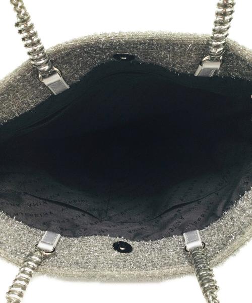 ANTEPRIMA（アンテプリマ）ANTEPRIMA (アンテプリマ) ワイヤーハンドルトートバッグ グレーの古着・服飾アイテム