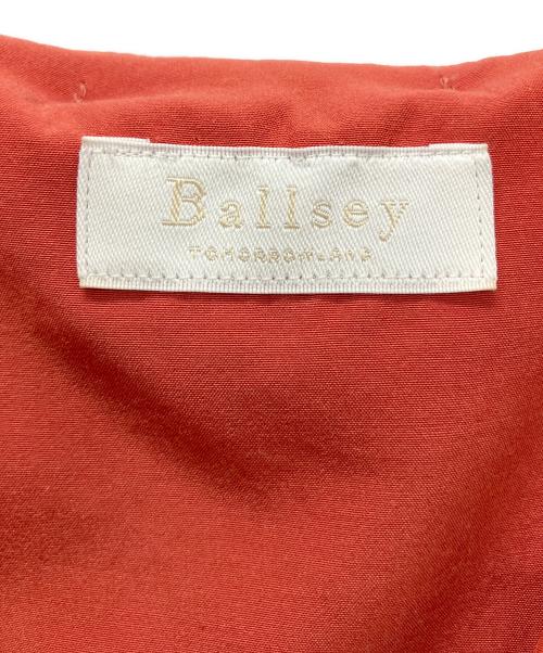 BALLSEY（ボールジィ）BALLSEY (ボールジィ) 11-06-81-06704　ノースリーブワンピース ブラウン サイズ:36の古着・服飾アイテム
