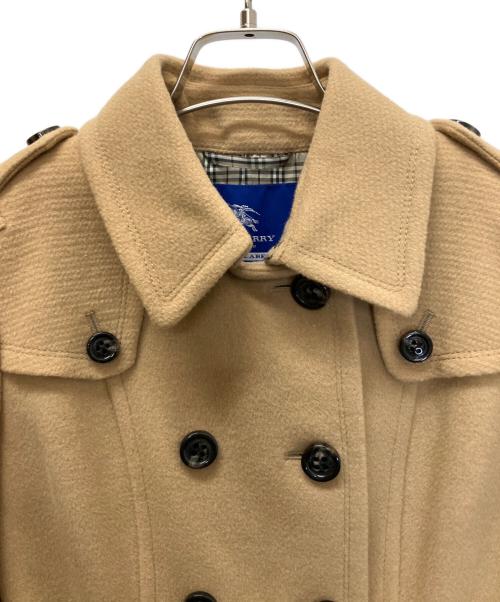 BURBERRY BLUE LABEL（バーバリーロンドンブルーレーベル）BURBERRY BLUE LABEL (バーバリーロンドンブルーレーベル) E1B38-615-40　コート ブラウン サイズ:38の古着・服飾アイテム